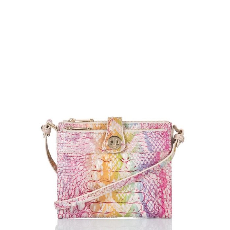 Women\'s Brahmin Mina Crossbody Bags Optimism Melbourne | VQNM9765