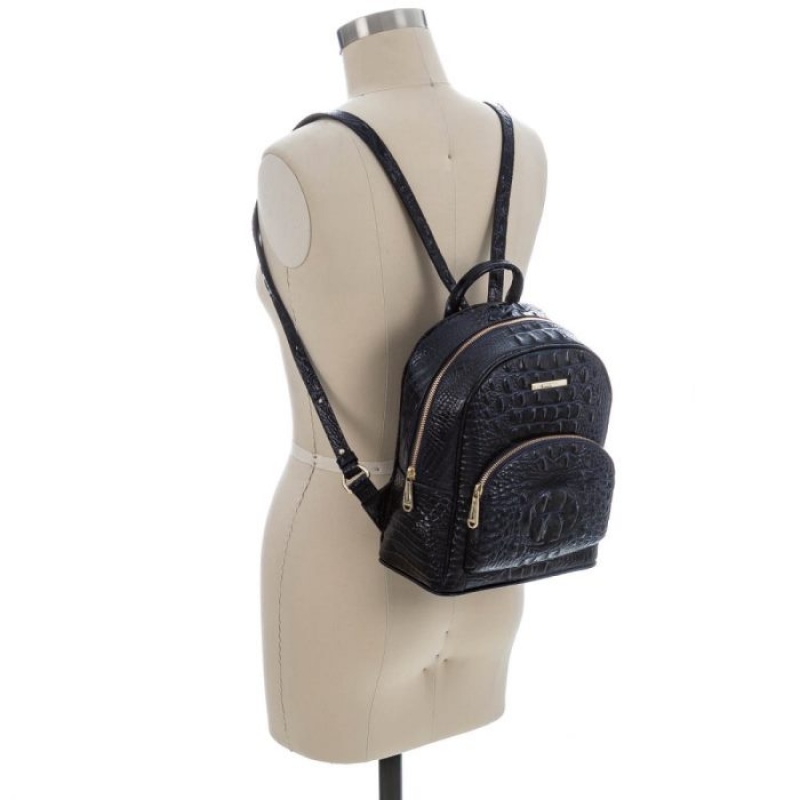 Women's Brahmin Mini Dartmouth Backpacks Ink Melbourne | IKAC2110