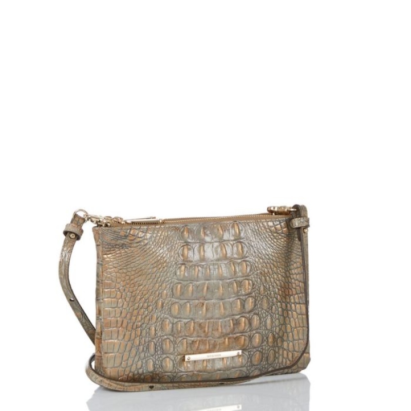 Women's Brahmin Perri Crossbody Crossbody Bags Navy | NSZM7240