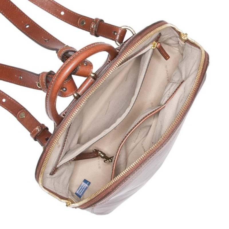 Women's Brahmin Rosemary Backpacks Brown | LPCP6527