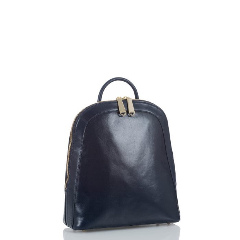 Women's Brahmin Rosemary Backpacks Navy | NJXM2135