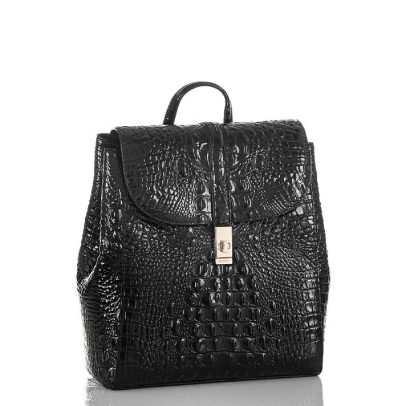 Women's Brahmin Sadie Backpacks Black | FJWQ6971