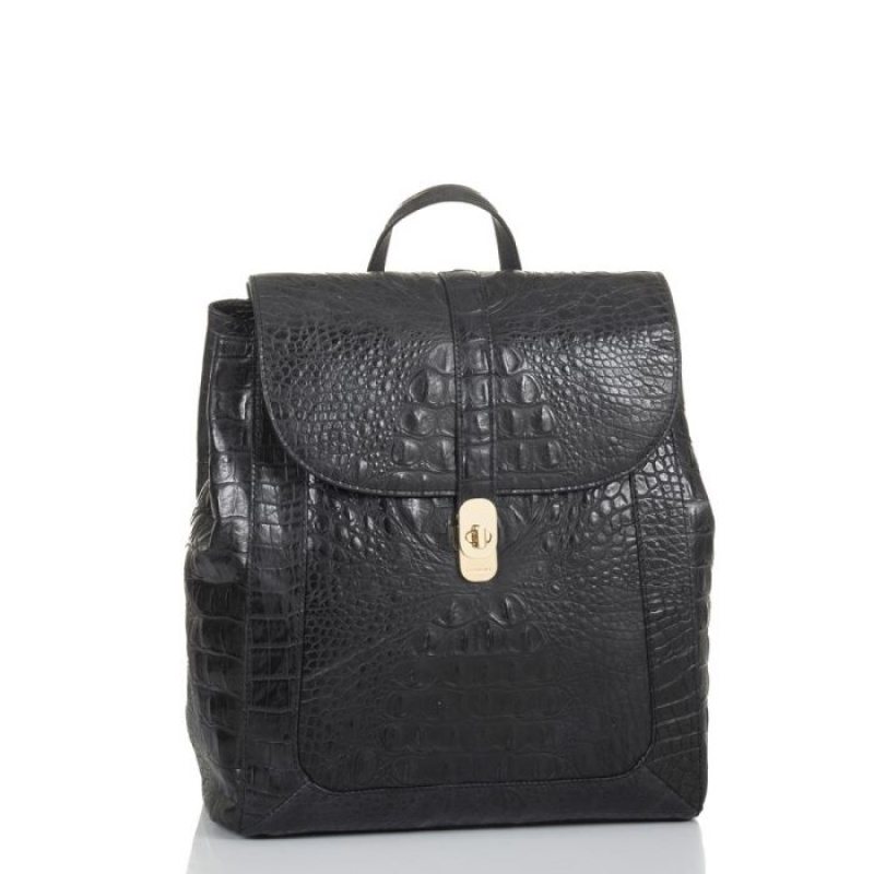 Women's Brahmin Sadie Backpacks Black | MCRN5305