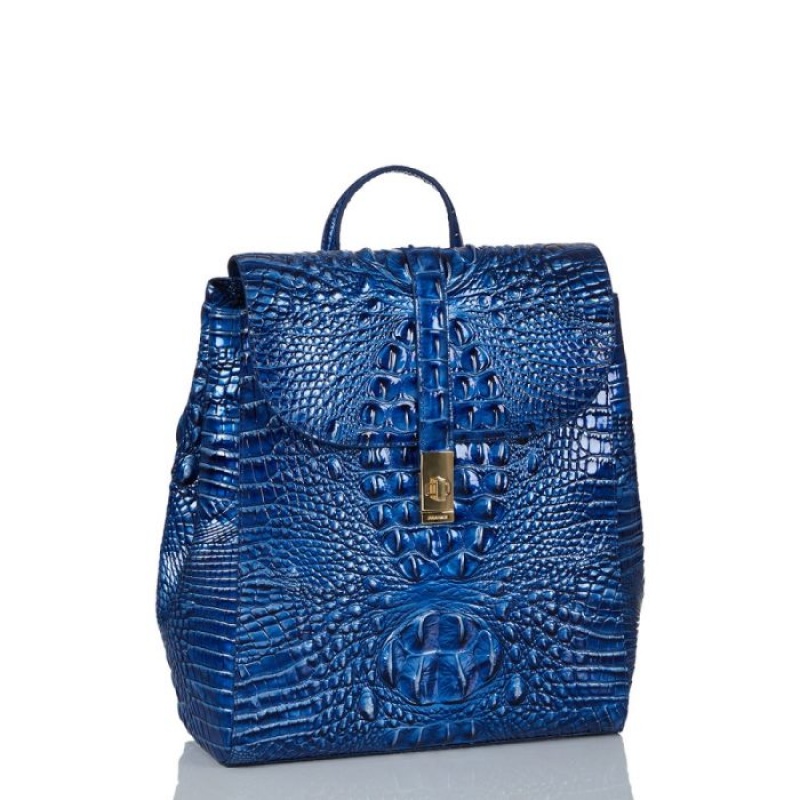 Women's Brahmin Sadie Backpacks Blue | UCOF3671