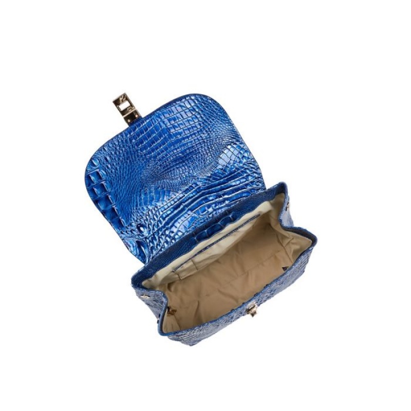 Women's Brahmin Sadie Backpacks Blue | UCOF3671