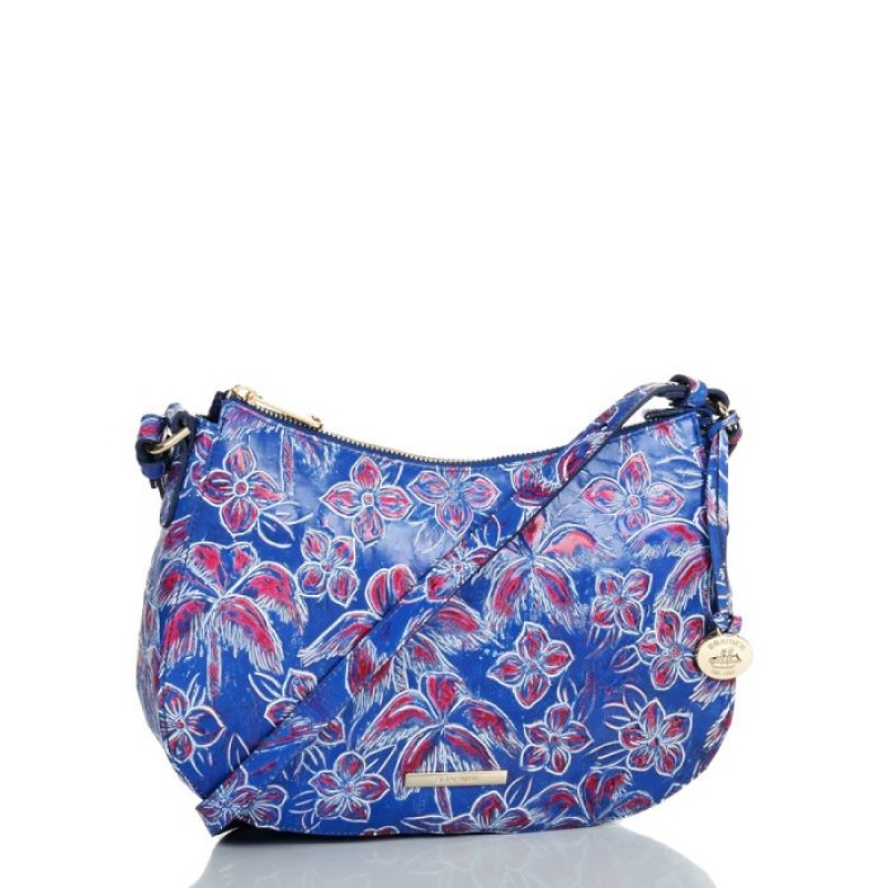 Women's Brahmin Shayna Crossbody Bags Blue | ZWXW6129