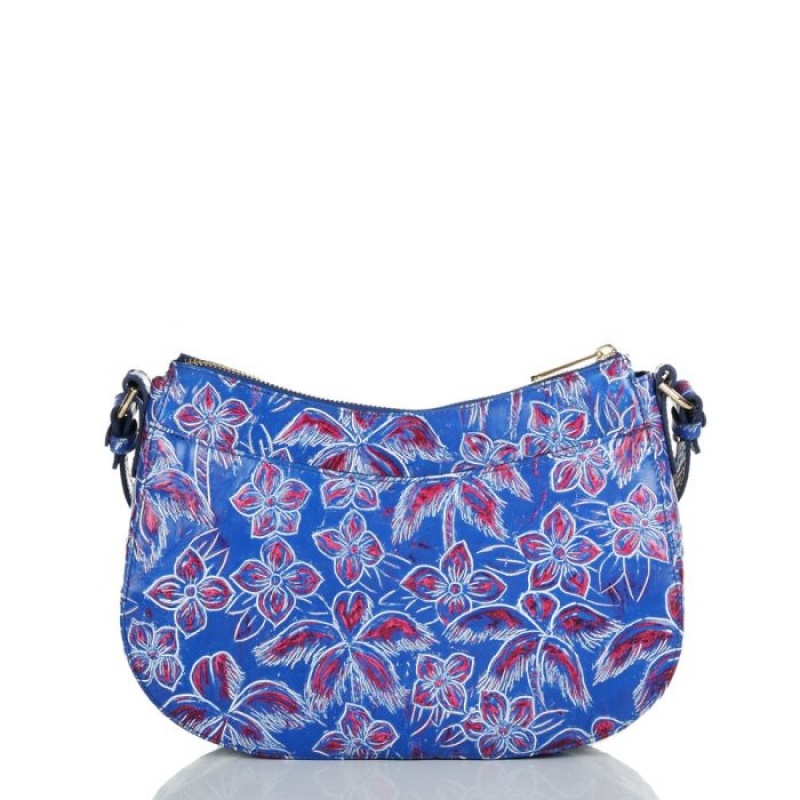 Women's Brahmin Shayna Crossbody Bags Blue | ZWXW6129