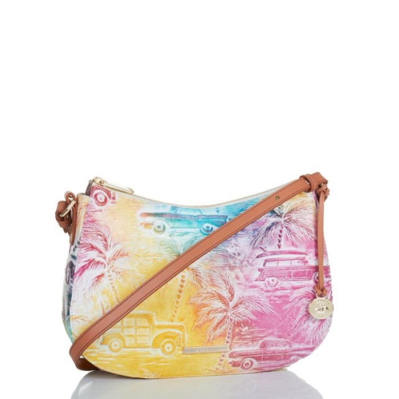 Women's Brahmin Shayna Crossbody Bags Celebrate Copa Cabana | LXLC6482