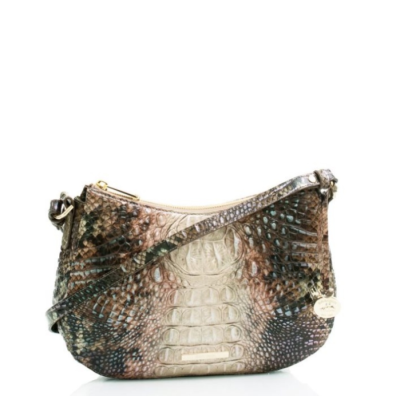 Women's Brahmin Shayna Crossbody Bags Diamondback Ombre Melbourne | BEPI0166