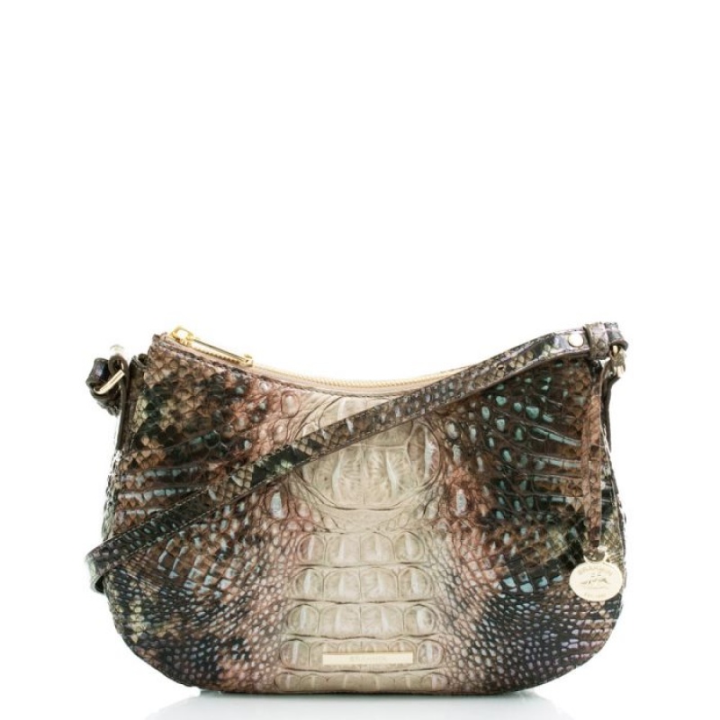 Women\'s Brahmin Shayna Crossbody Bags Diamondback Ombre Melbourne | BEPI0166