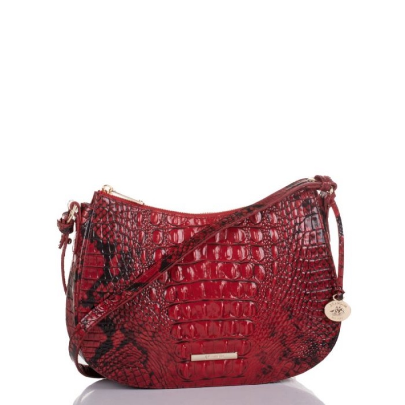 Women's Brahmin Shayna Crossbody Bags Lipstick Ombre Melbourne | OKVI7190