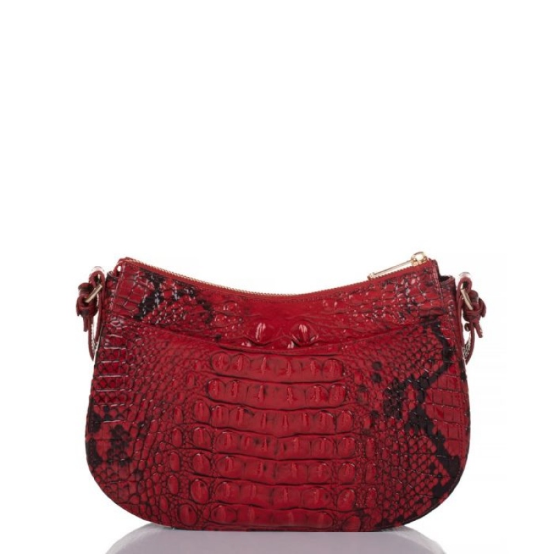 Women's Brahmin Shayna Crossbody Bags Lipstick Ombre Melbourne | OKVI7190