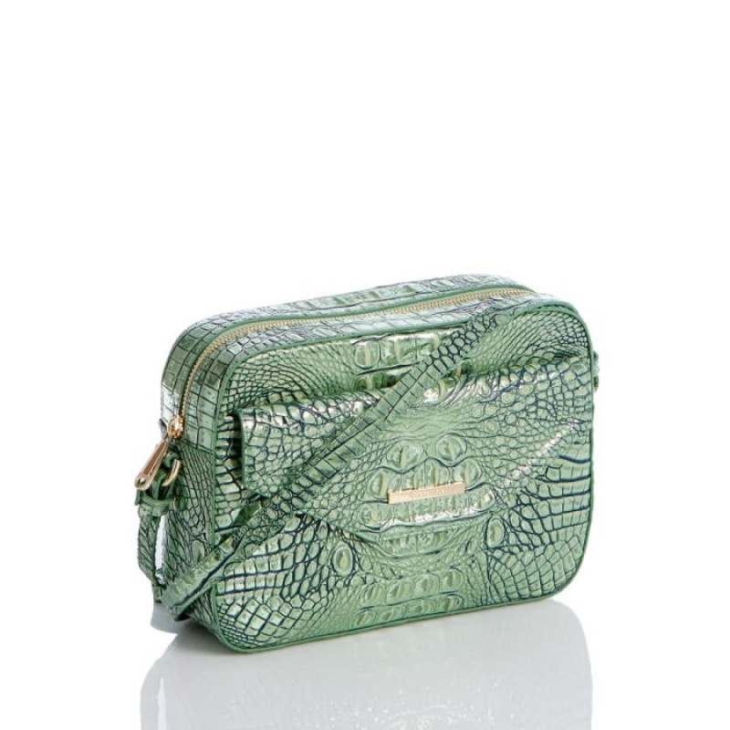 Women's Brahmin Shea Crossbody Bags Agave Melbourne | FBZU5177