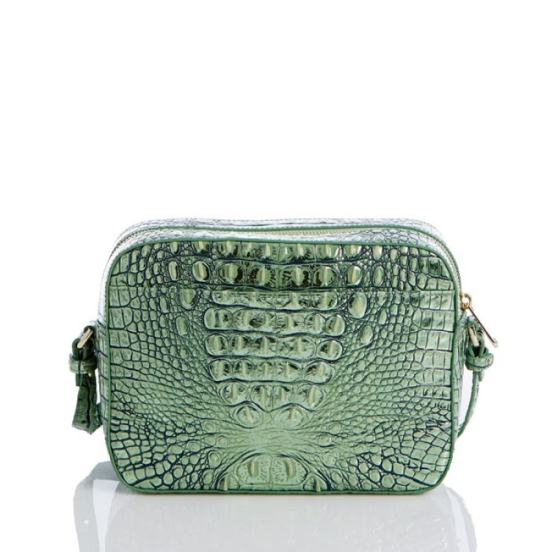 Women's Brahmin Shea Crossbody Bags Agave Melbourne | FBZU5177