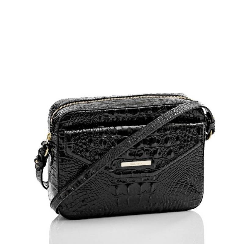 Women's Brahmin Shea Crossbody Bags Black | UIMI1811