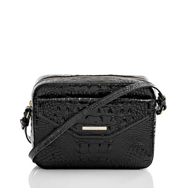 Women\'s Brahmin Shea Crossbody Bags Black | UIMI1811