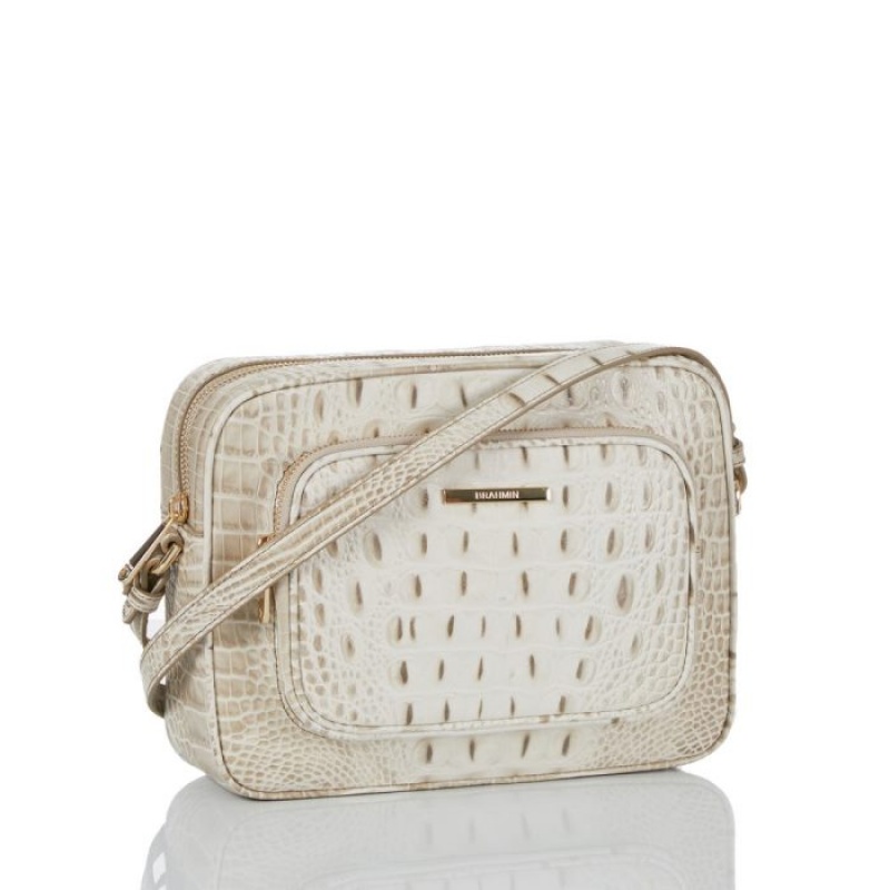 Women's Brahmin Shea Crossbody Bags Grey | SAUM7635