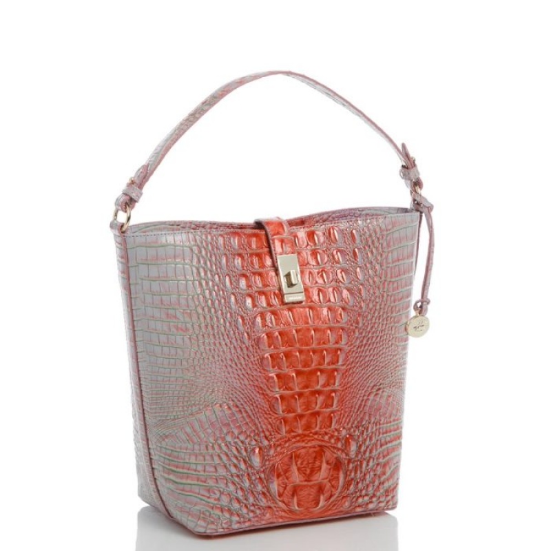 Women's Brahmin Shira Bucket Bags Flirty Ombre Melbourne | PQFJ1371