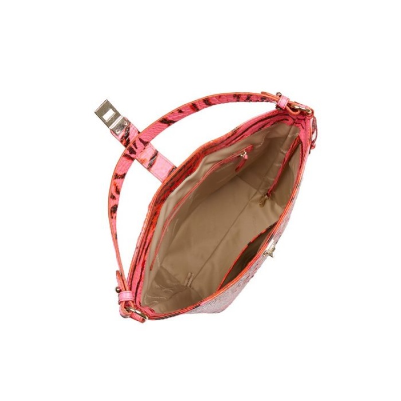 Women's Brahmin Shira Bucket Bags Pink | FGJC9472