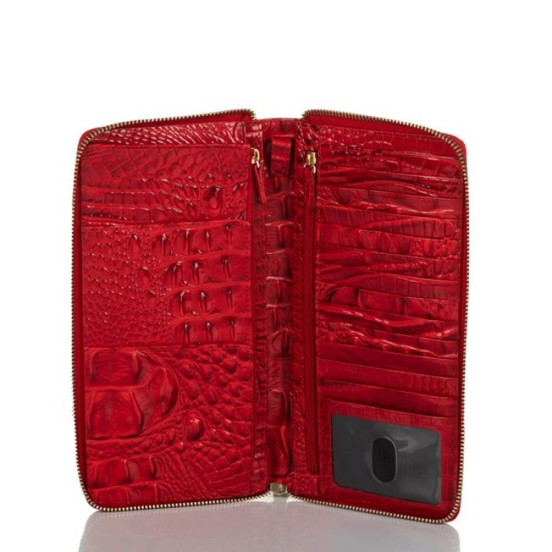 Women's Brahmin Skyler Wallets Carnation Melbourne | UKHV0090