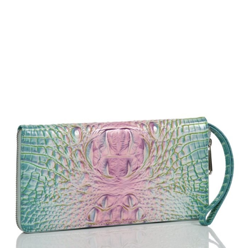 Women's Brahmin Skyler Wallets Cotton Candy Ombre Melbourne | UDZG2329