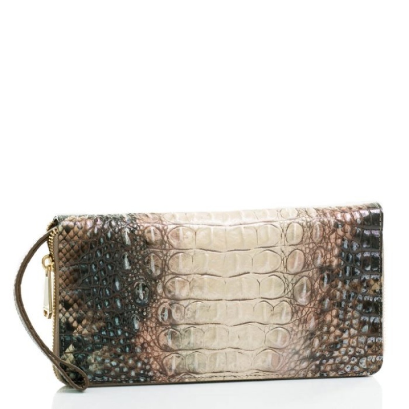 Women's Brahmin Skyler Wallets Diamondback Ombre Melbourne | DQUY2499