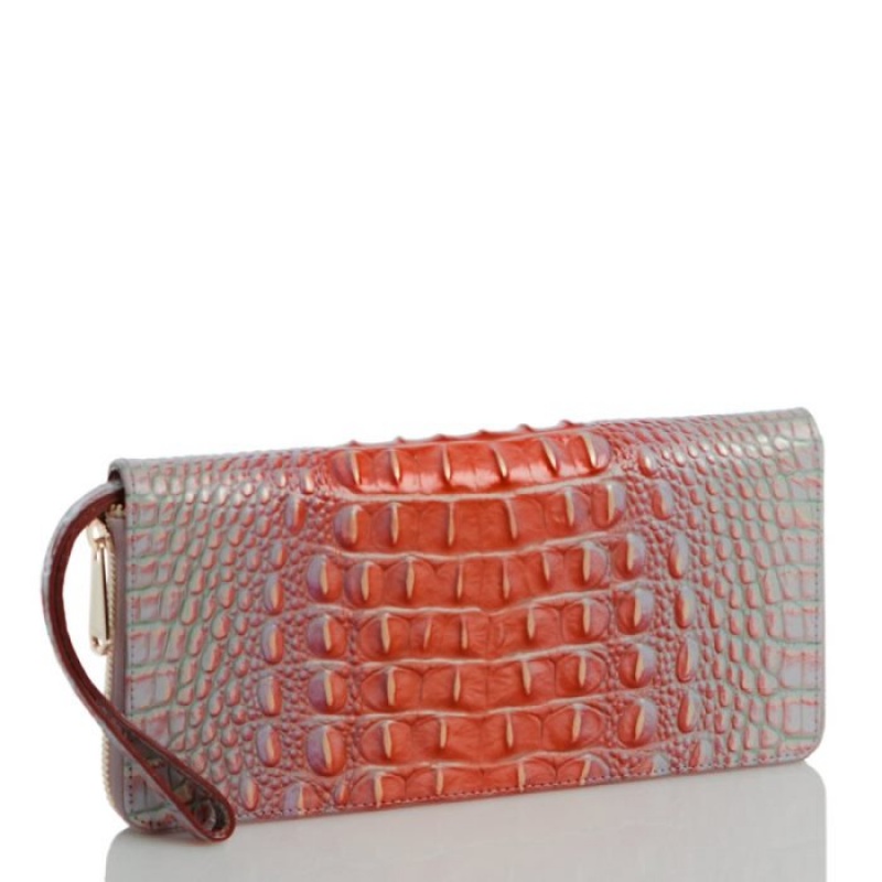 Women's Brahmin Skyler Wallets Flirty Ombre Melbourne | PSOY6960