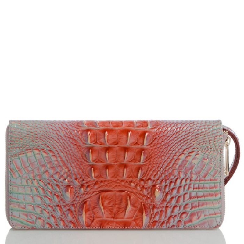 Women's Brahmin Skyler Wallets Flirty Ombre Melbourne | PSOY6960