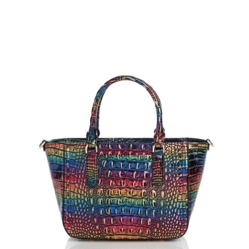 Women's Brahmin Small Ashlee Satchel Bags Technicolor Melbourne | MBBJ2885