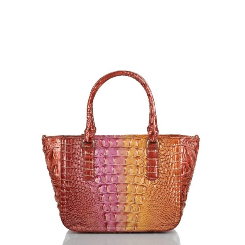 Women's Brahmin Small Ashlee Satchel Bags Glam Ombre Melbourne | ABXK8912