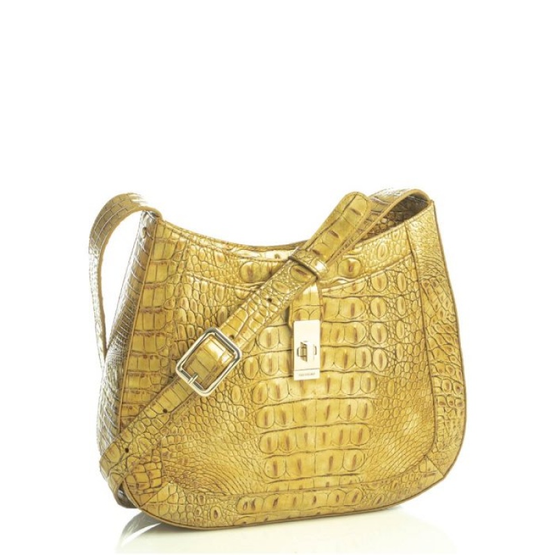 Women's Brahmin Small Johanna Crossbody Bags Chai Melbourne | JRWI3390