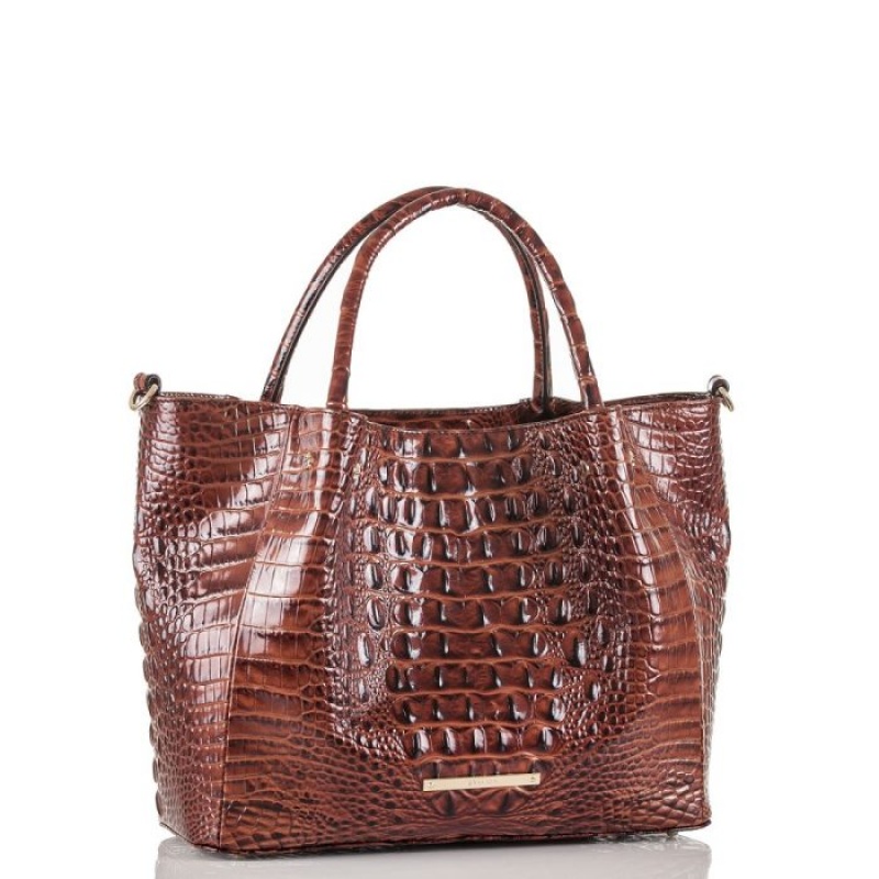 Women's Brahmin Small Mallory Satchel Bags Melbourne | TYBU4303