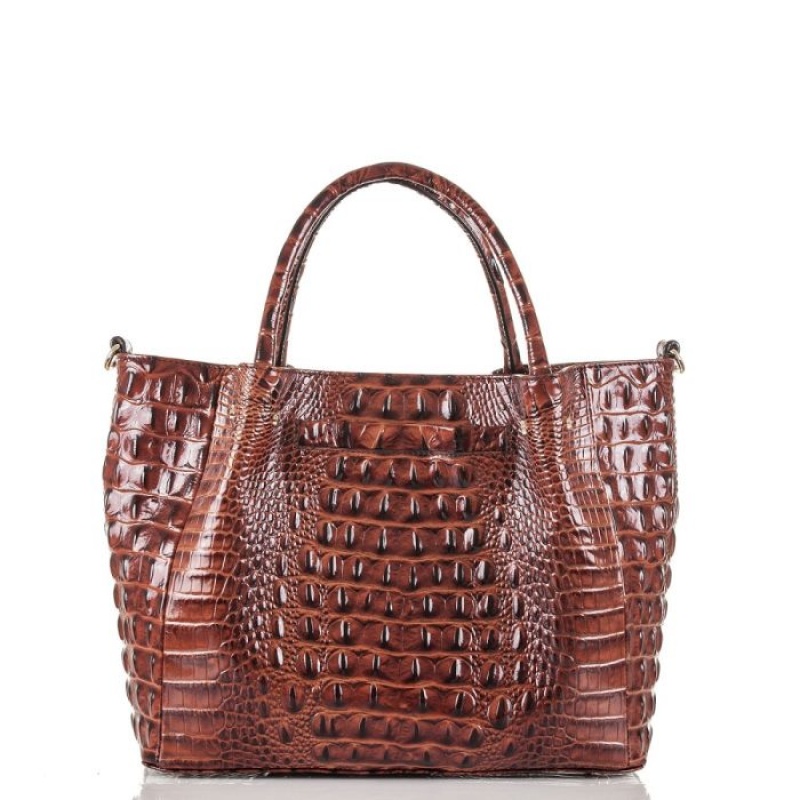 Women's Brahmin Small Mallory Satchel Bags Melbourne | TYBU4303