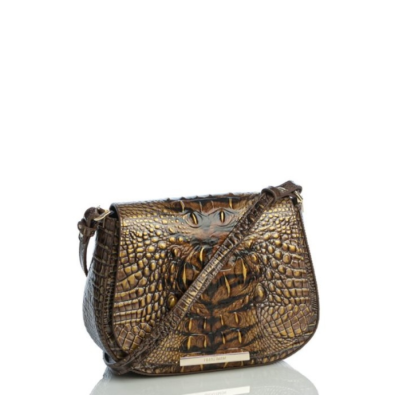 Women's Brahmin Small Nadine Crossbody Bags Instinct Ombre Melbourne | FWNC9113