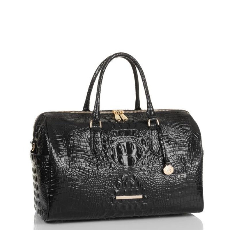 Women's Brahmin Spencer Travel Bags Black | BKIH8774