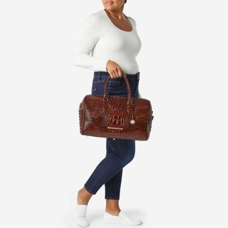 Women's Brahmin Spencer Travel Bags Entice Ombre Melbourne | QOQJ8887