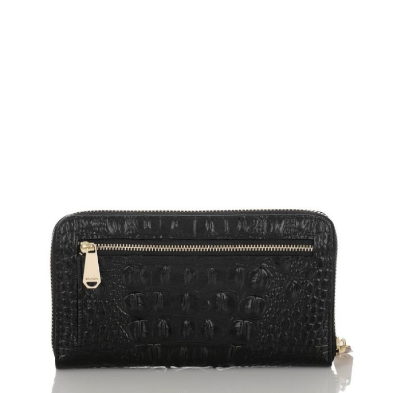 Women's Brahmin Suri Wallets Black | CWBA2519