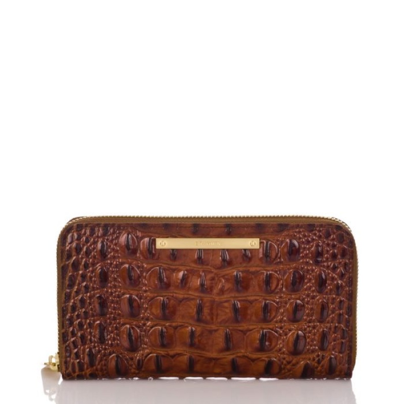 Women\'s Brahmin Suri Wallets Pecan Melbourne | JDVP3360