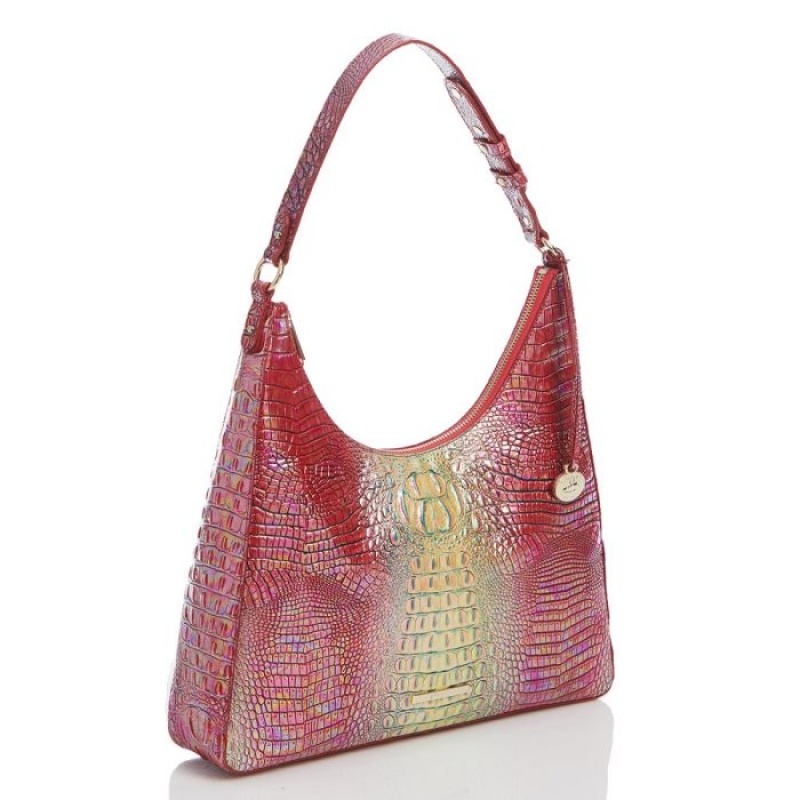 Women's Brahmin Tabitha Shoulder Bags Dragonfruit Ombre Mini Melbourne | HOPO7221