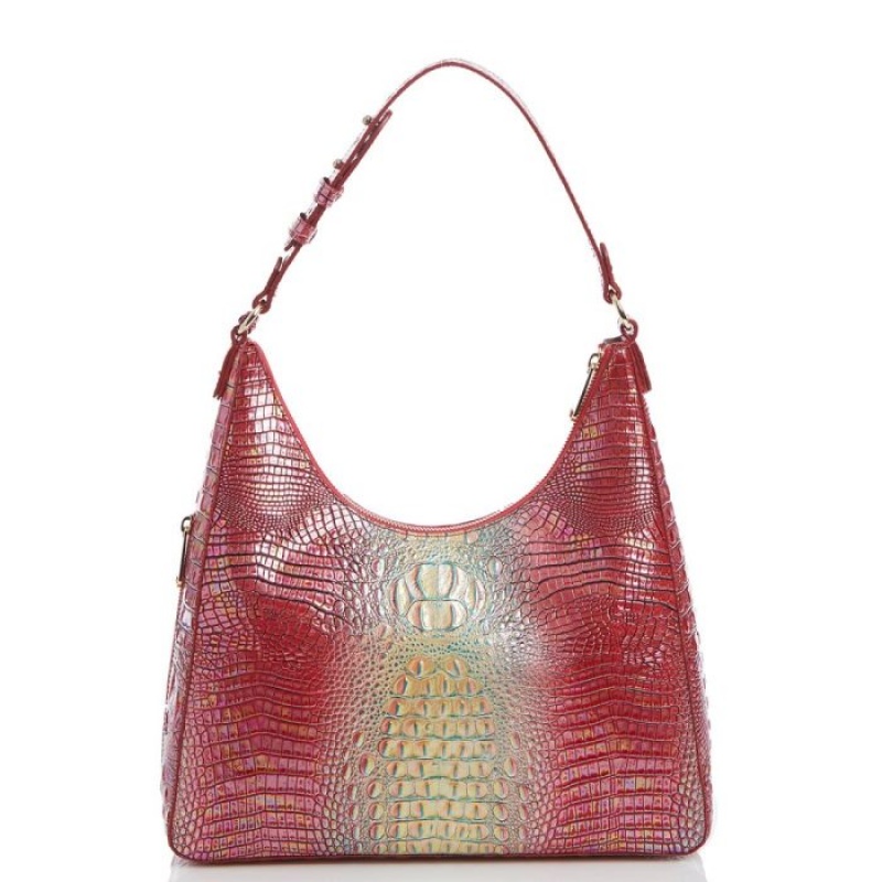 Women's Brahmin Tabitha Shoulder Bags Dragonfruit Ombre Mini Melbourne | HOPO7221