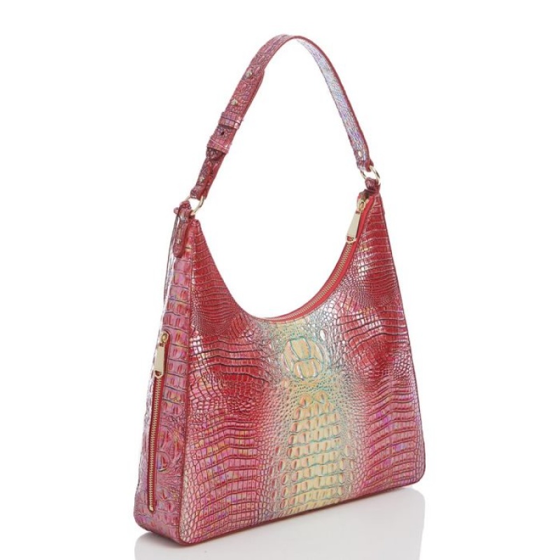 Women's Brahmin Tabitha Shoulder Bags Dragonfruit Ombre Mini Melbourne | HOPO7221