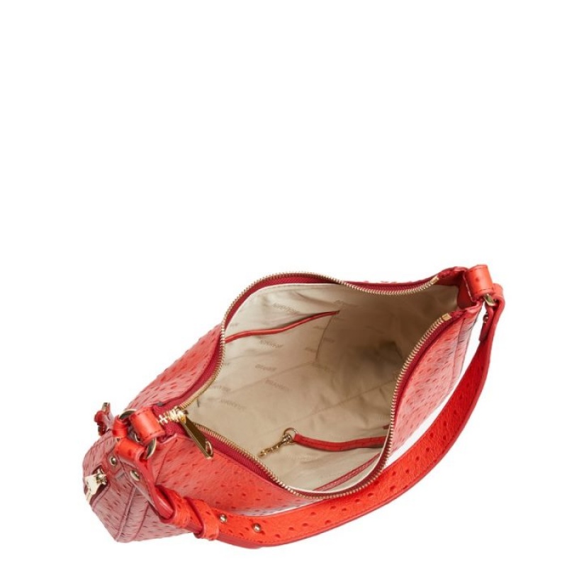 Women's Brahmin Tabitha Shoulder Bags Flame Jemison | TQJY2154