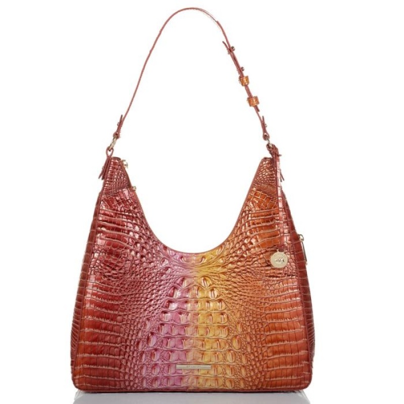 Women\'s Brahmin Tabitha Shoulder Bags Glam Ombre Melbourne | GLAL9579