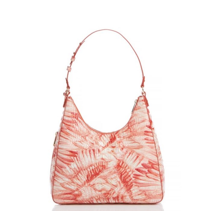 Women's Brahmin Tabitha Shoulder Bags Pink | HQRD3612