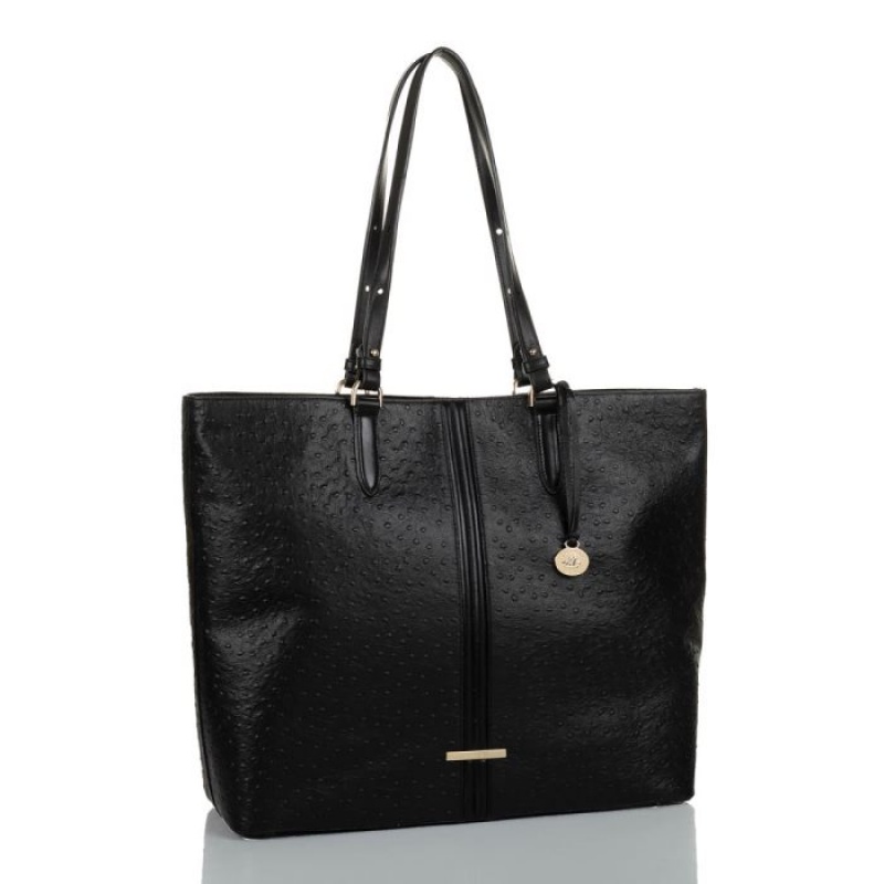 Women's Brahmin Tansey Tote Bags Black | MTRN2538