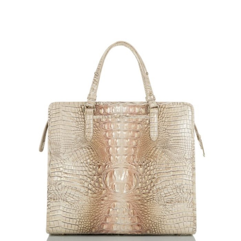 Women's Brahmin Tia Tote Bags Scallop Ombre Melbourne | YGUJ8447