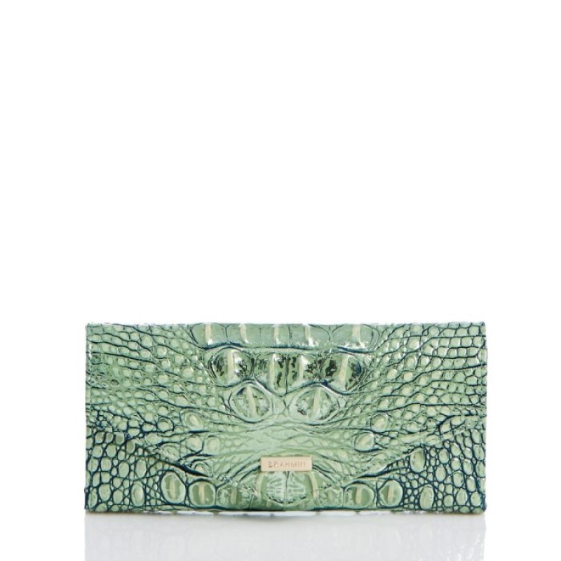 Women\'s Brahmin Veronica Wallets Agave Melbourne | QWUS4997