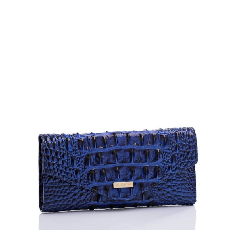 Women's Brahmin Veronica Wallets Blue | CHVP2268