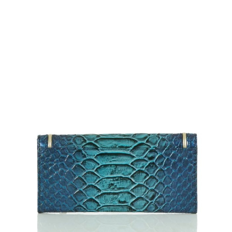 Women's Brahmin Veronica Wallets Blue | UTHY4053