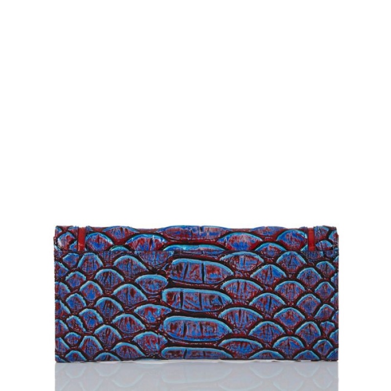 Women's Brahmin Veronica Wallets Blue | ZEUF9787